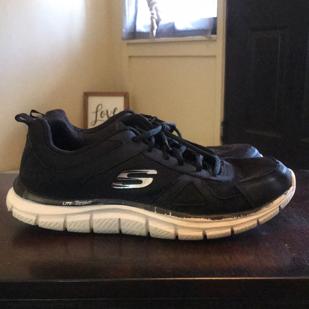 Skechers Men's Black Athletic Shoes